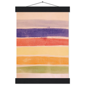 Ronnie Landfield  Meadow  1981 Museum-Quality Matte Paper Poster with Hanger