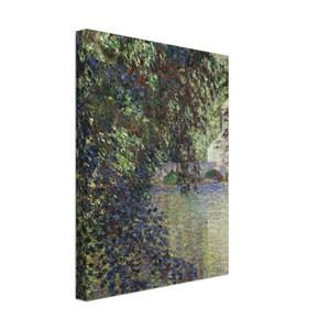 claude monet  Watermill at Limetz Canvas