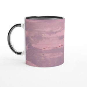 Helen Frankenthaler - Dream Walk - 1977 Ceramic Mug with Color Inside