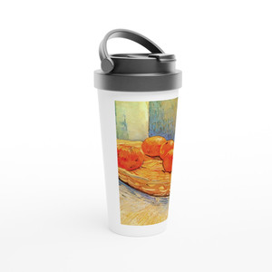 Vincent van Gogh - Still Life with Basket and Six Oranges Travel Mug