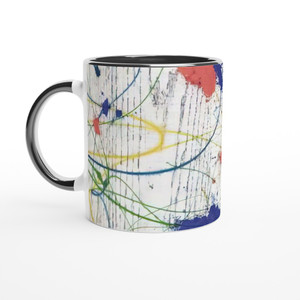 Sam Francis  Untitled  EXPSF580882  Ceramic Mug with Color Inside