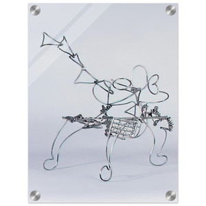 Nancy Graves  Triangle  1987 Acrylic Print