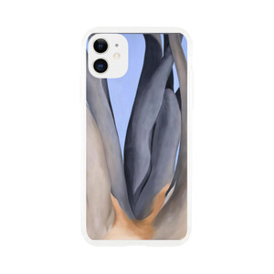 Georgia OKeeffe - Dark Tree Trunks Clear case