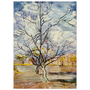 Vincent van Gogh  Pink Peach Trees Fine Art Poster / Art Print