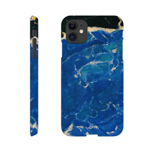 Sam Francis  Deep Blue and Black Slim case