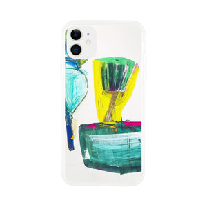 John Altoon - Untitled ABC with Yellow and Green - 1967 Clear case