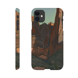 Maynard Dixon - NOTCH IN THE WALL ZION NATIONAL PARK AUGUST 1933 1933 Slim case