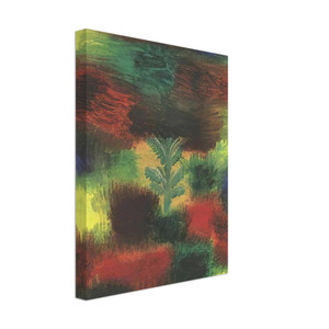 Paul Klee  LITTLE TREE AMID SHRUBBERY 1919 Canvas