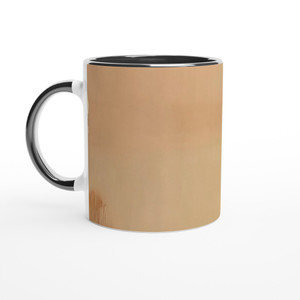 Helen Frankenthaler - Dawn Stroke - 1977 Ceramic Mug with Color Inside