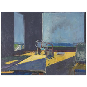 Richard Diebenkorn  Interior with View of the Ocean Aluminum Print
