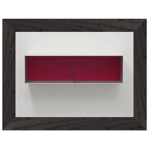 Donald Judd  Untitled Menziken  1991 Premium Wooden Framed Art Print / Poster