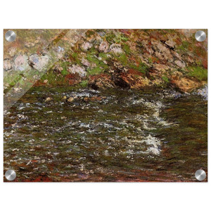 claude monet  Torrent of the Petite Creuse at Fresselines Acrylic Print