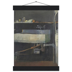 Richard Diebenkorn Corner of Studio Sink Museum-Quality Matte Poster with Hanger