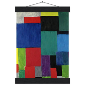 Sonia Delaunay  COLOR RHYTHM 1967 Museum-Quality Matte Paper Poster with Hanger