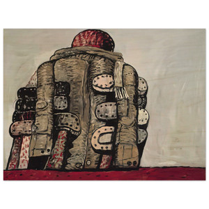 Philip Guston  BACK VIEW Wood Print