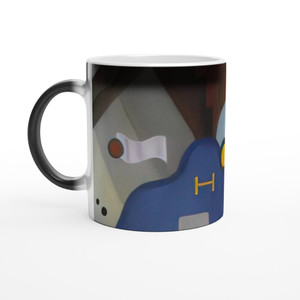 Julius Evola  Composizione futurista  Abstract Art Dada Magic Ceramic Mug