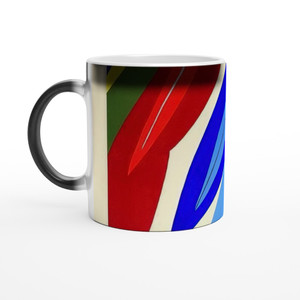 Ernst Wilhelm Nay - Farblitho 1968 - 2 NOR - 1968 Magic Ceramic Mug