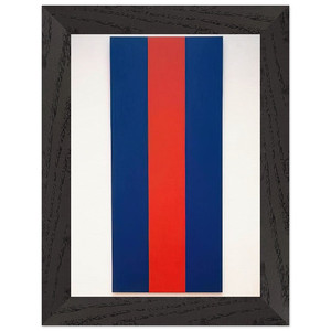 Barnett Newman  Voice of Fire Premium Wooden Framed Art Print / Poster