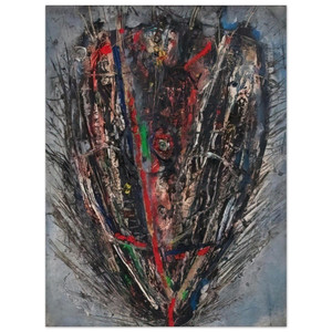 Wols  La flamme  1947 Aluminum Print