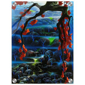 Eyvind Earle  Valley of Dreams Acrylic Print