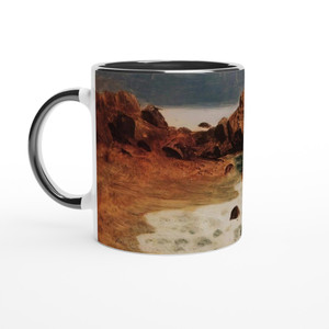 Arkhyp Kuindzhi - Seashore Ceramic Mug with Color Inside