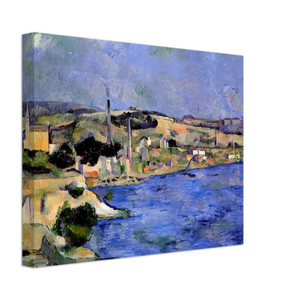 Paul Cezanne  The Bay of lEstaque and SaintHenri Canvas