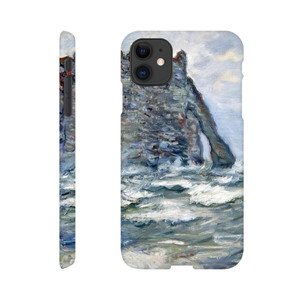 claude monet - Port dAval Rough Sea Slim case