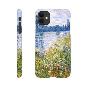 claude monet - Flowers on the Banks of Seine near Vetheuil Slim case