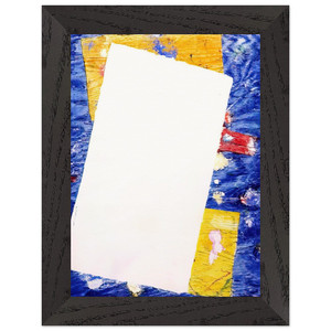 Sam Francis  SFM83458 Premium Wooden Framed Art Print / Poster