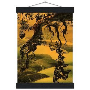 Eyvind Earle  Yorktown Branch Museum-Quality Matte Paper Poster with Hanger