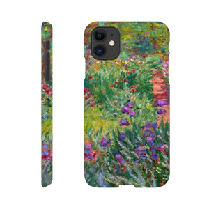 claude monet - The Iris Garden at Giverny Slim case