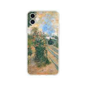 claude monet - Arriving at Montegeron Flexi case