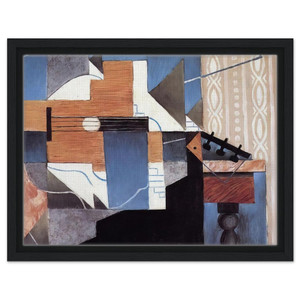 Juan Gris  GUITAR ON THE TABLE 1913 Framed Canvas