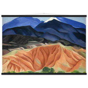 OKeeffe Black Mesa Landscape II Museum-Quality Matte Paper Poster with Hanger