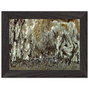 Dali Arabs Death of Lullus Premium Wooden Framed Art Print / Poster