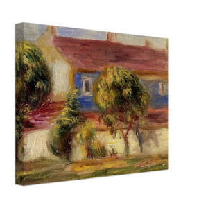 PierreAuguste Renoir  The Artist s House Canvas