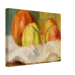 PierreAuguste Renoir  Still Life with Apples and Pomegranates Canvas
