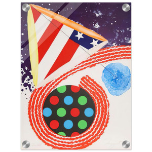 James Rosenquist  A Free for All Acrylic Print