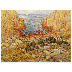 Childe Hassam  The Gorge  Appledore Isles of Shoals Wood Print