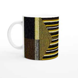 Alfred Jensen - The Acrobatic Rectangle Per Eleven - 1967 Ceramic Mug