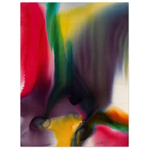 Paul Jenkins  Phenomena Agate Bridge  1978 Wood Print