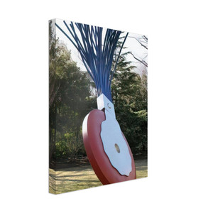 Claes Oldenburg TYPEWRITER ERASER SCALE X Van Bruggen Collab 1999 Canvas