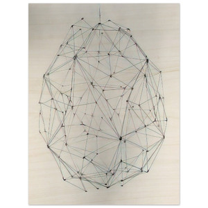 Gego  Esfera N 5  1977 Wood Print