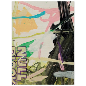 Michel Majerus  MoM Block Nr 86  1999 Wood Print