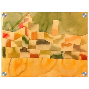 Paul Klee  ORIENTAL ARCHITECTURE 1929 Acrylic Print