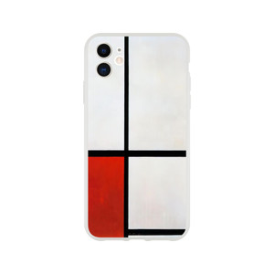 Piet Mondrian - Composition N 1 with Red and Blue Flexi case