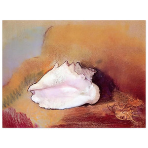 Odilon Redon  THE SEASHELL 1912 Aluminum Print