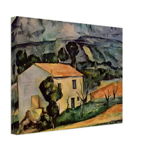 Paul Cezanne  Houses in Provence near Gardanne Canvas