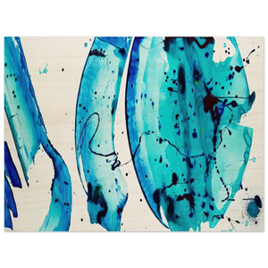 Cy Twombly  Untitled N4 Wood Print