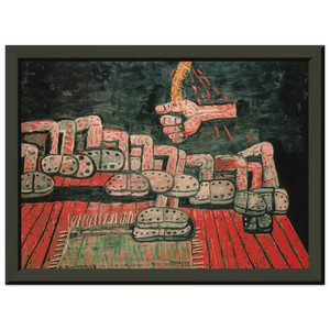 Philip Guston  ROOM Premium Metal Framed Art Print / Poster